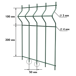 Ограждение серии OPTIMA-perimetr